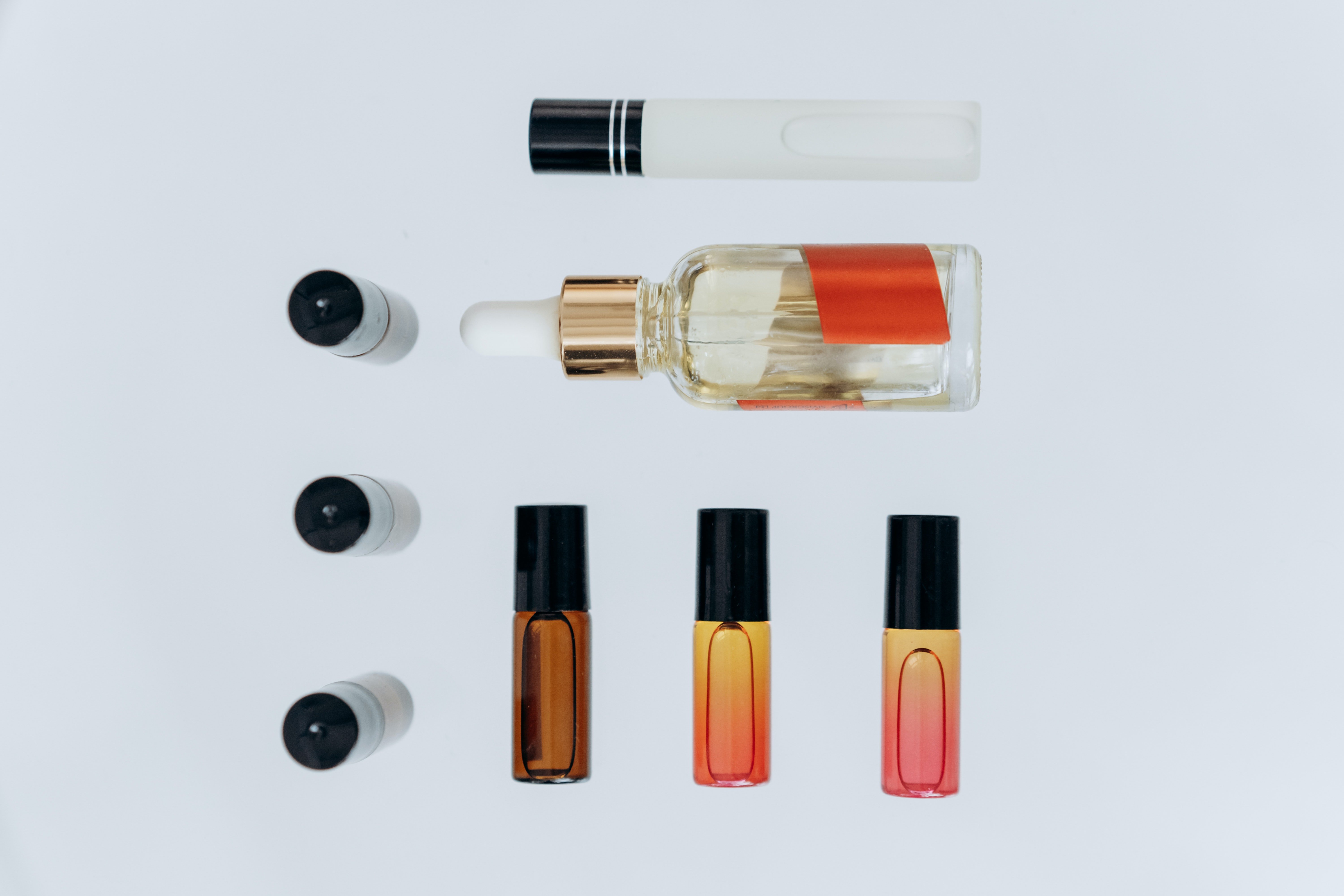 Bottles of essential oils | Source: Pexels