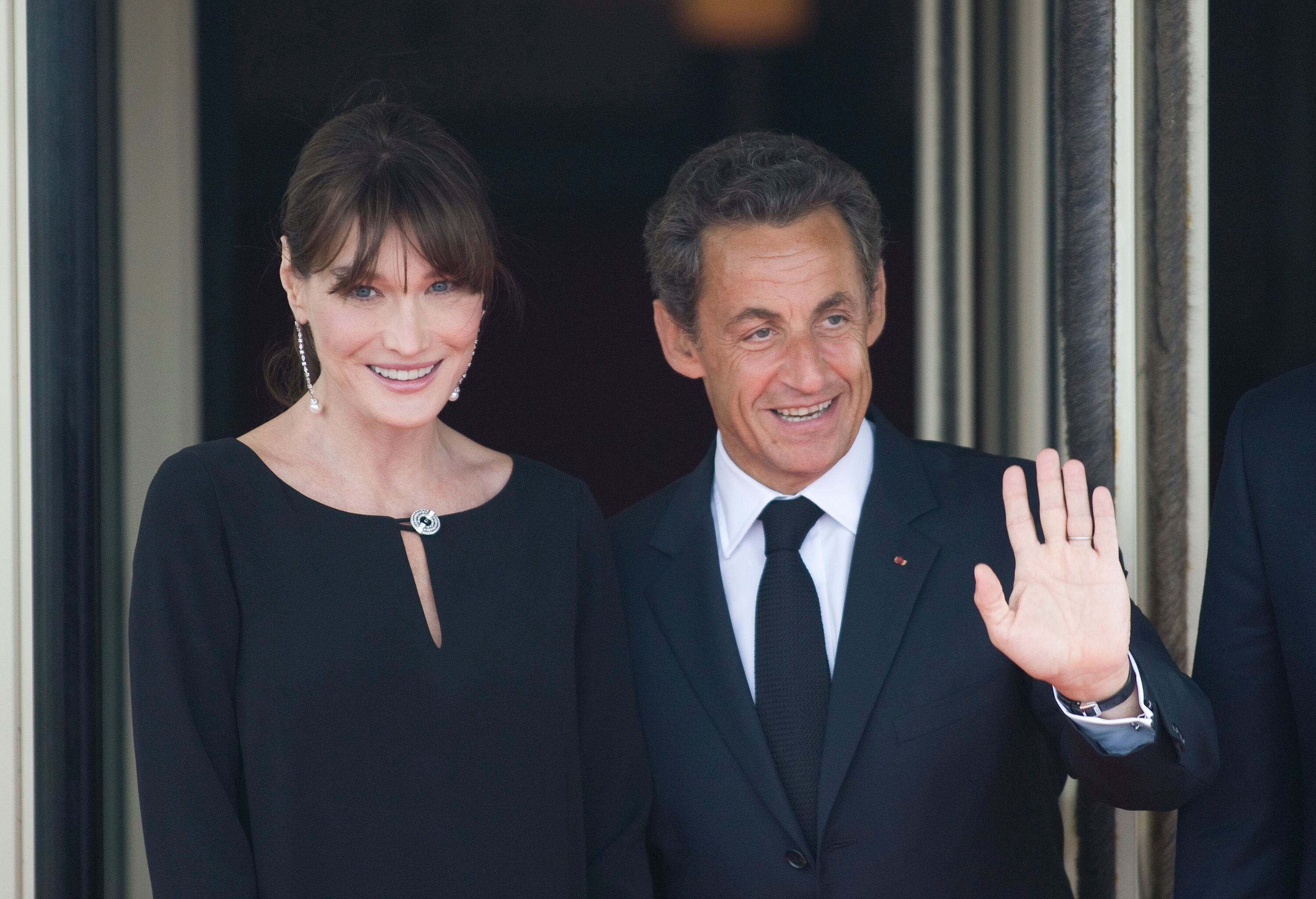 Nicolas Sarkozy et sa femme Carla Bruni