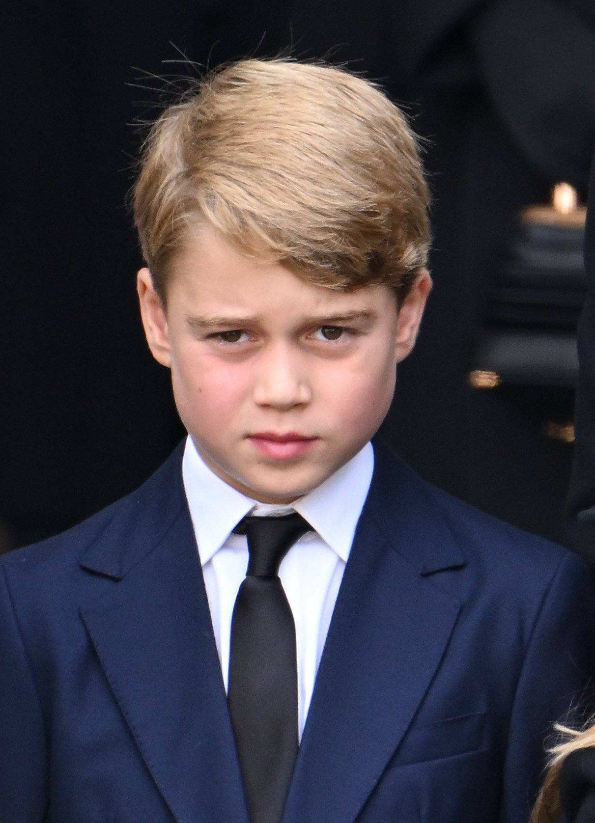 Prince George of Wales during the State Funeral of Queen Elizabeth II at Westminster Abbey on September 19, 2022 in London, England. | Source: Getty Images