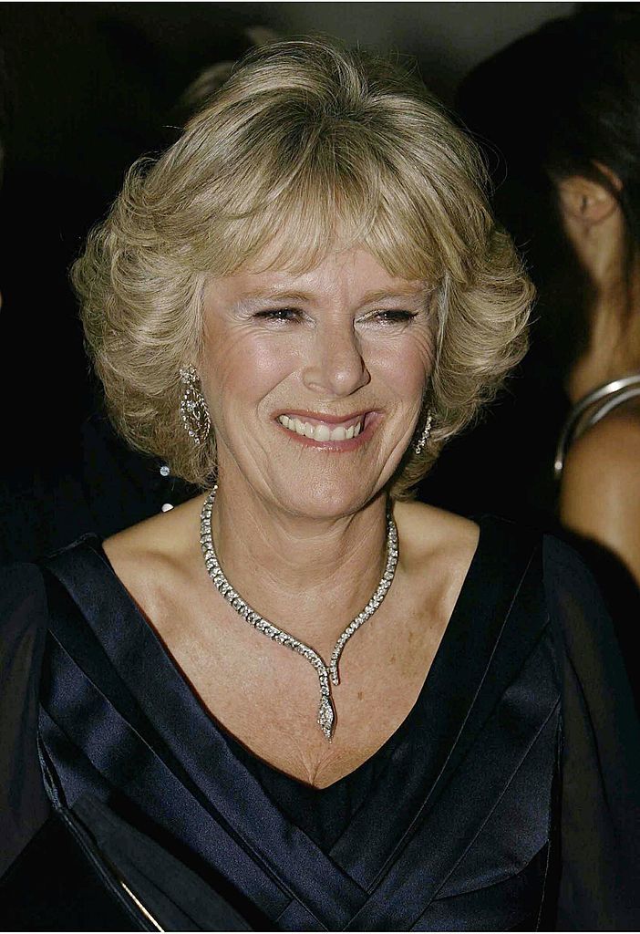 Camilla Parker-Bowles at the 'Fashion Rocks' concert and fashion show in aid of the Princes Trust in 2003 | Source: Getty Images