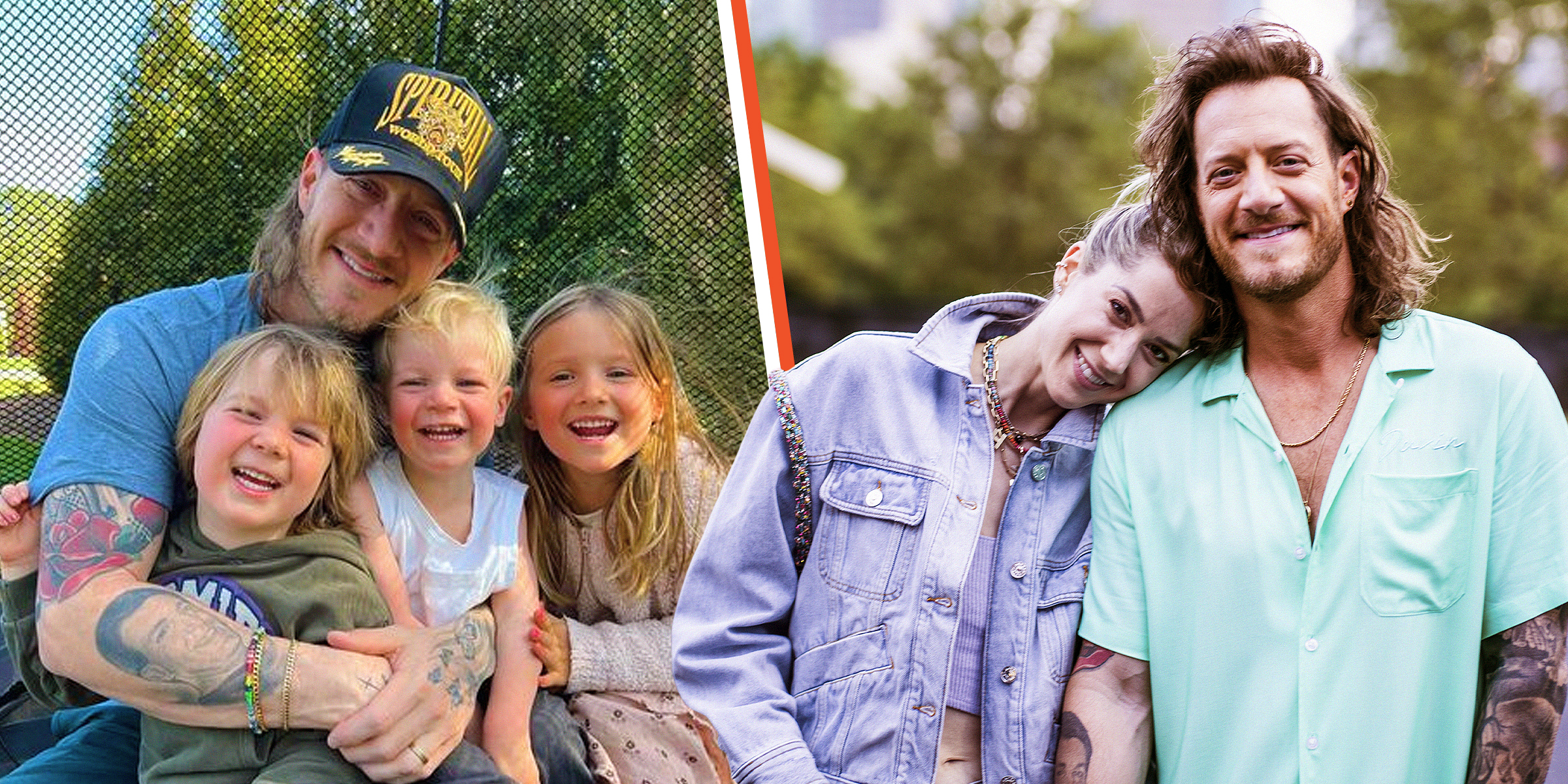 Tyler Hubbard with his kids | Hayley and Tyler Hubbard | Source: Getty Images | Instagram.com/hayley_hubbard
