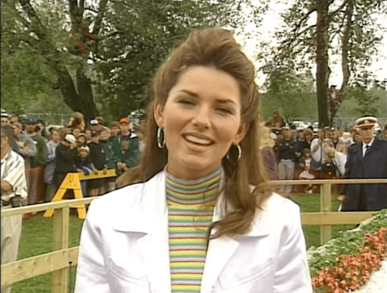 Shania Twain's interview with CBC at Timmins, Ontario, in 1996, in Canada | Source: YouTube/CBC