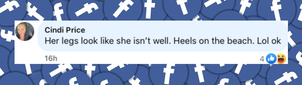 Netizen comment about Meghan Markle, posted on June 29, 2025. | Source Facebook/People