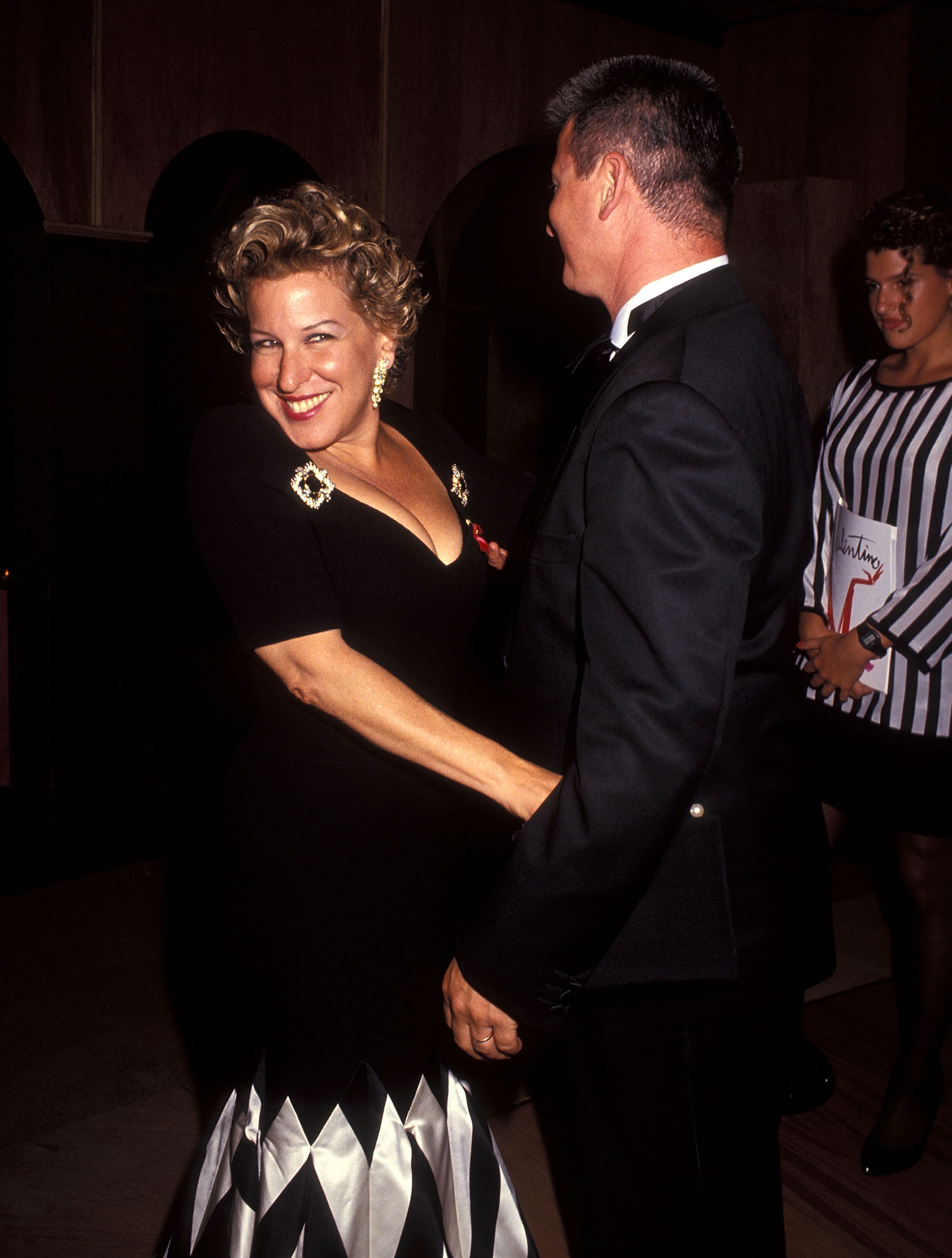 Bette Midler and Martin von Haselberg in New York in 1992 | Source: Getty Images