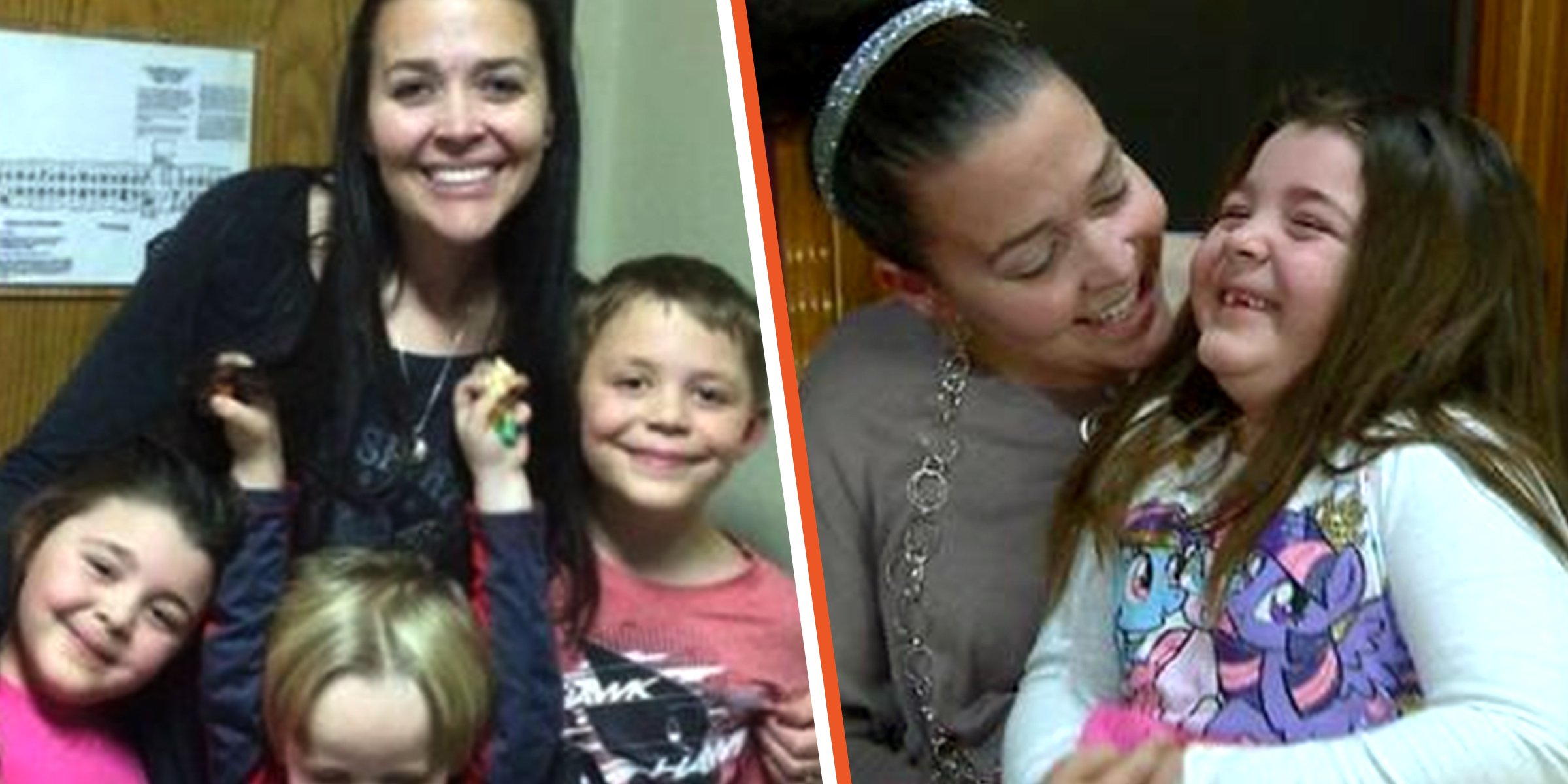 Amy Rickel y sus hijos | Foto: facebook.com/KATVChannel7 | facebook.com/KidspotAustralia