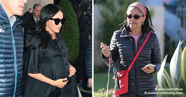 Meghan Markle's mother pictured walking in LA; she didn't attend the Duchess' baby shower in NYC