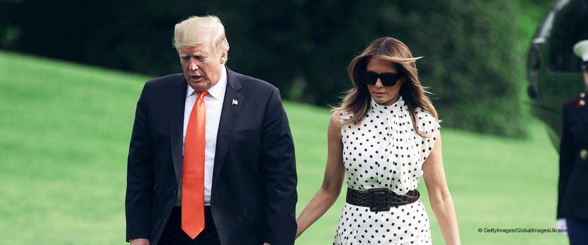 Melania Looks Glamorous Alongside President Trump at the Opioid Summit