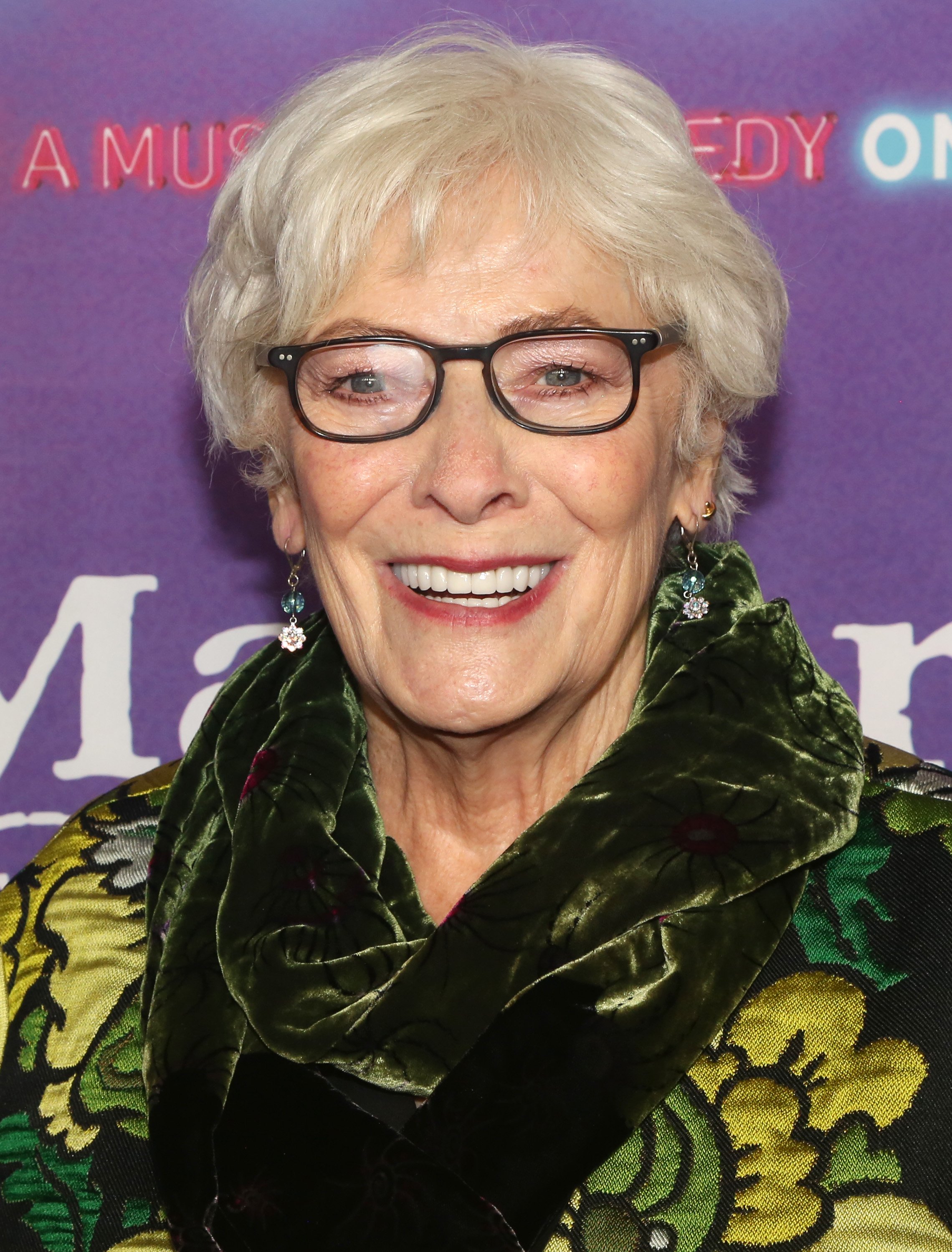 Betty Buckley poses at the opening night for Stephen Sondheim's "Company" on Broadway at The Bernard B. Jacobs Theatre on December 9, 2021 in New York City. | Source: Getty Images