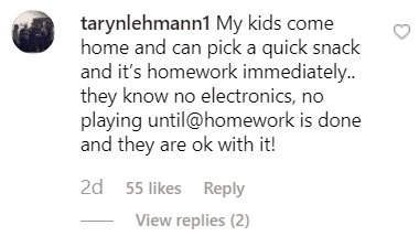 Mother give Jennifer Arnold advice on a good homework routine | Source: instagram.com/jenarnoldmd