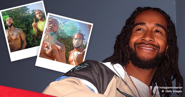 Omarion And His Brother O Ryan Look Like Twins As They Groove Together In A Video