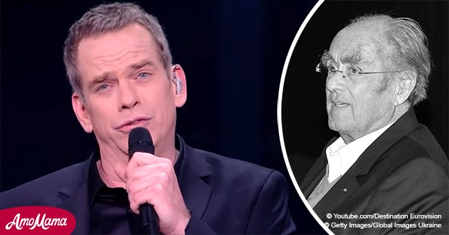Garou n'a pas pu retenir ses larmes, en rendant un hommage émouvant à Michel Legrand dans Eurovision