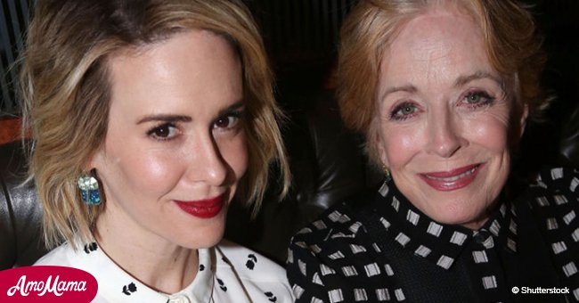 Sarah Paulson, 43, hits back at critics of age-gap between her and partner, Holland Taylor, 75