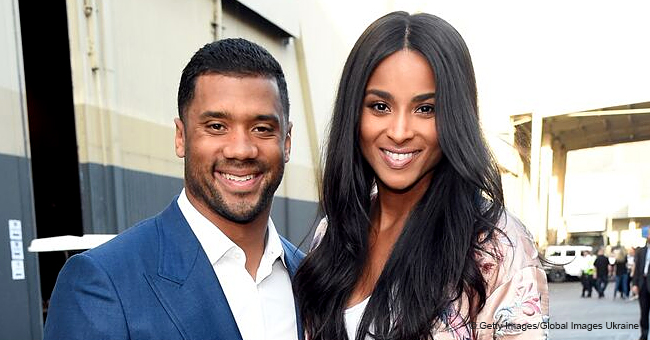 Ciara & Russell Wilson's Baby Girl Sienna Sparks Joy in Black Dress & Floppy Hat in Precious Video