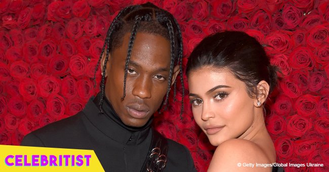 Kylie Jenner heats up talk by sharing video of her & Travis Scott's daughter Stormi in white dress