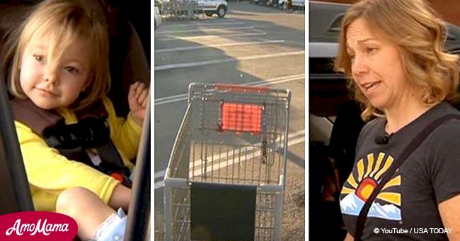 Mom can't fit disabled toddler in grocery cart, but this store finds amazing solution