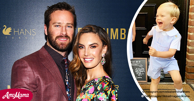 Armie Hammers Wife Elizabeth Chambers Responds To Criticism Over Ig Video Of Son 2 Sucking