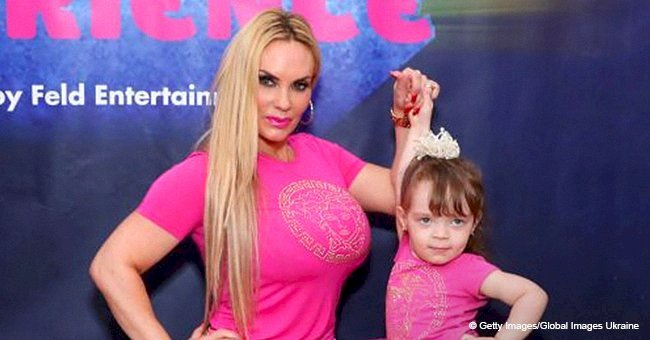 Ice-T's daughter flaunts her modeling skills, posing with mom Coco Austin in matching pink outfits