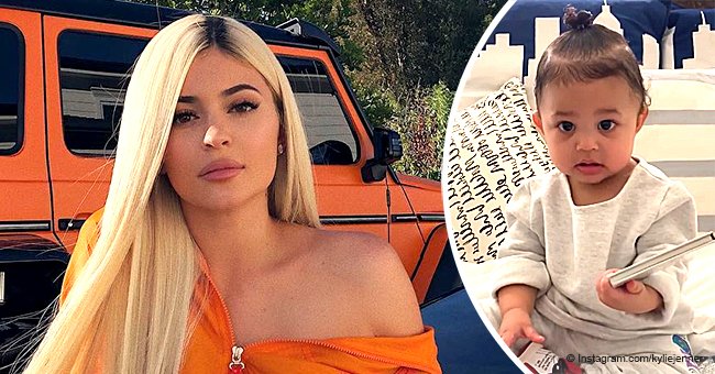 Kylie Jenner melts hearts with adorable video of baby Stormi trying to say 'Kylie Cosmetics'