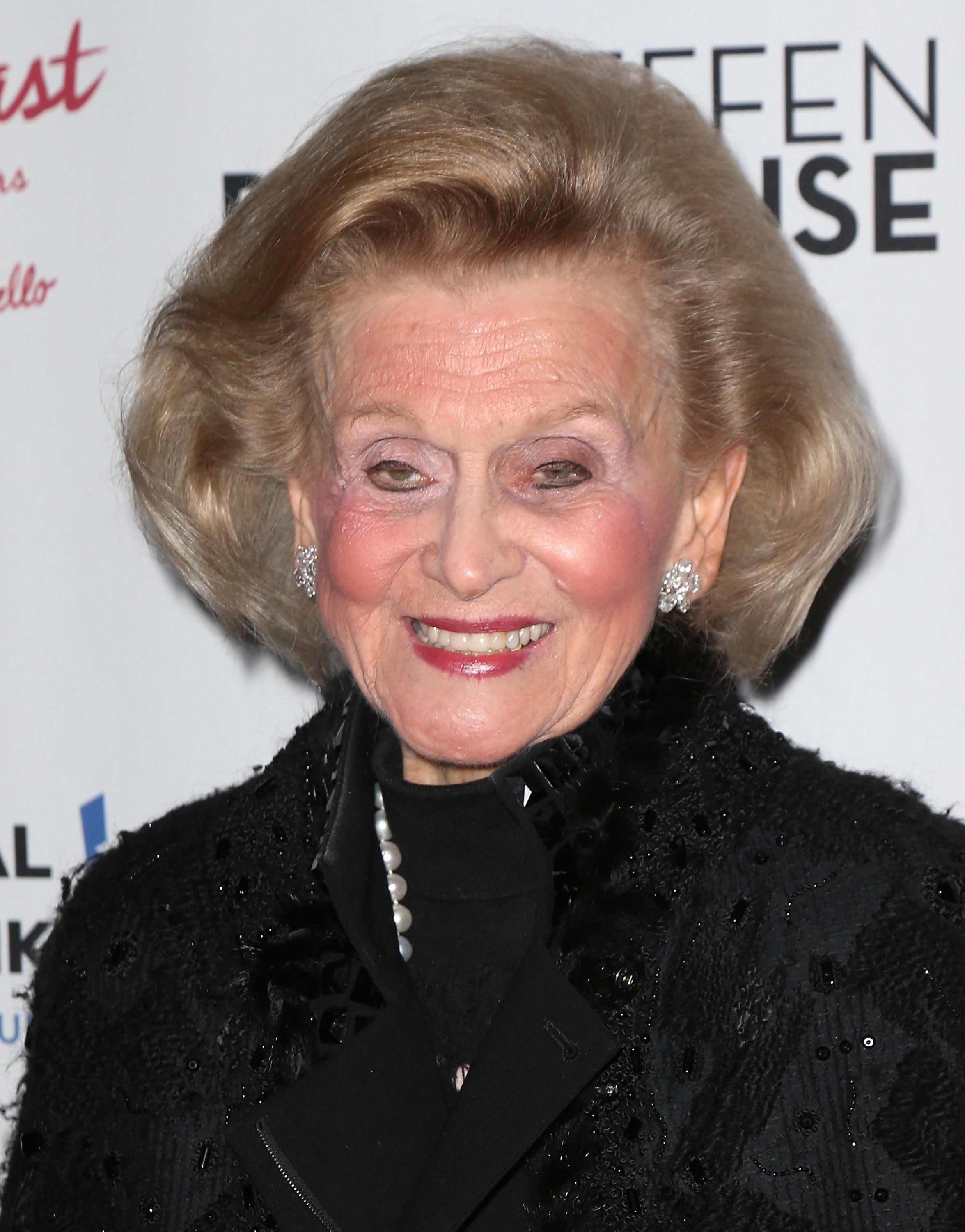 Barbara Davis attends opening night of Bette Midler in "I'll Eat You Last: A Chat with Sue Mengers" at the Geffen Playhouse on December 5, 2013 in Los Angeles, California. | Source: Getty Images