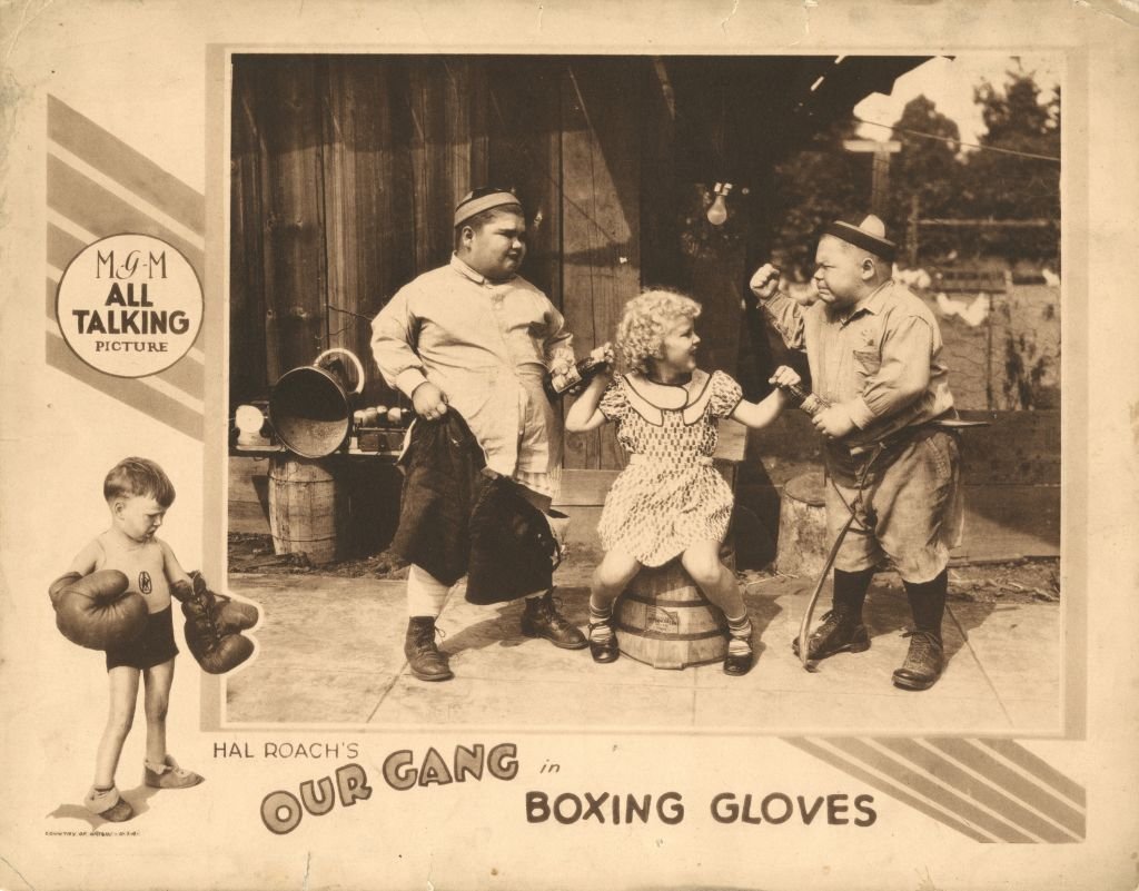 Joe Cobb, Jean Darling, and Norman 'Chubby' Chaney, from "Our Gang," circa 1929 | Photo: Getty Images