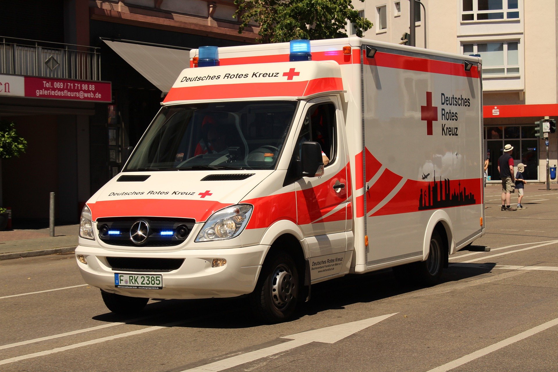 Une ambulance. | Photo : Pixabay