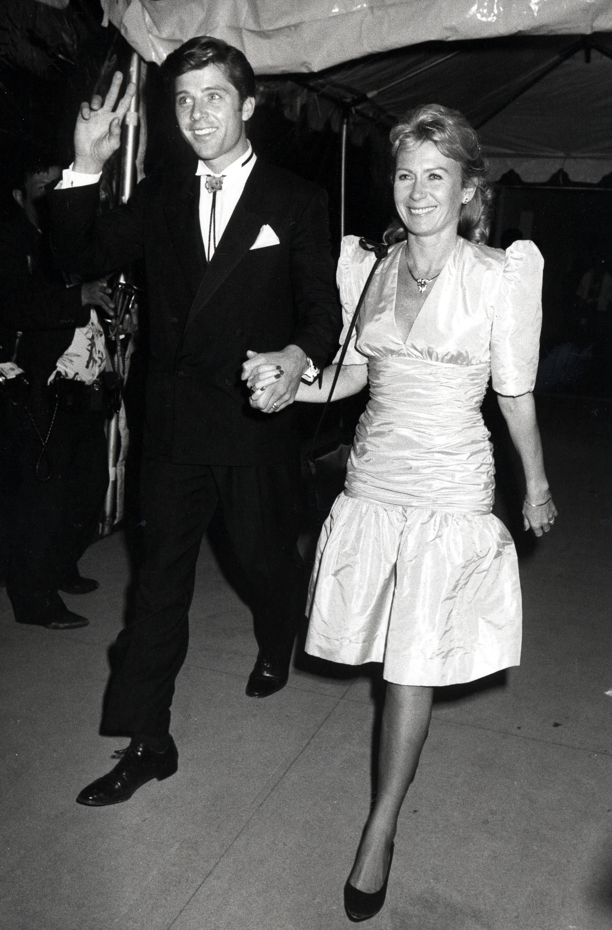 Maxwell Caulfield and the actress during 12th Annual People's Choice Awards on March 11, 1986, in Santa Monica, California. | Source: Getty Images