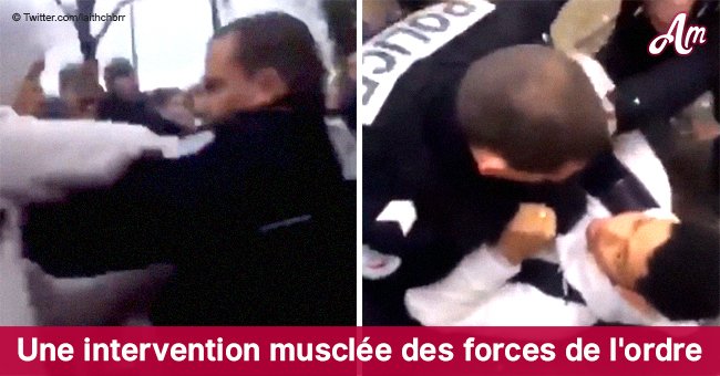 Un policier a attaqué un élève, l'a jeté par terre et a énervé les utilisateurs (vidéo)
