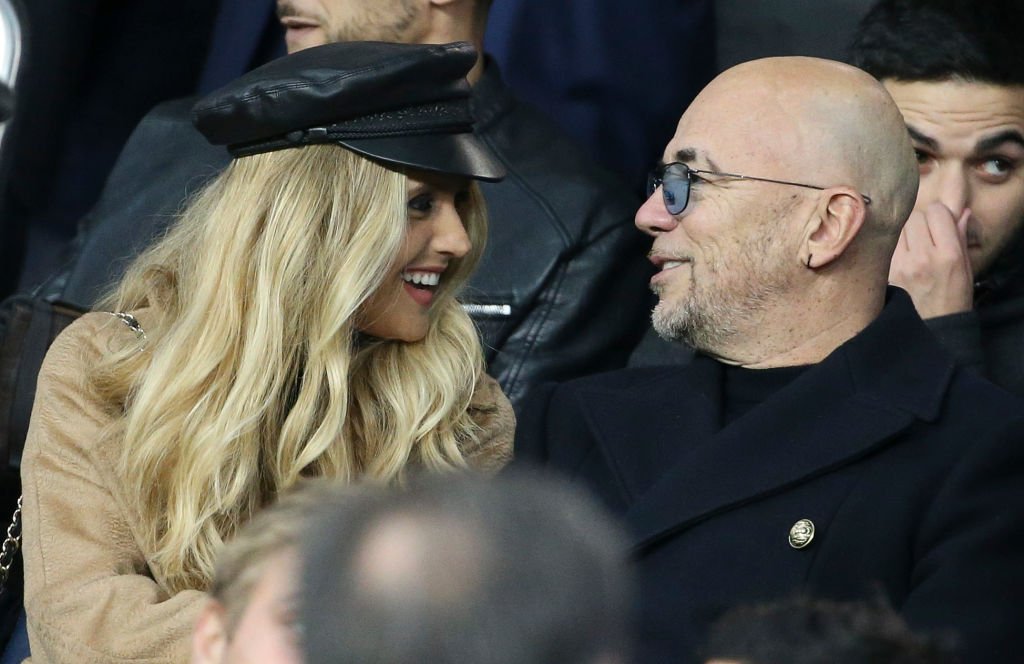 Pascal Obispo et son épouse Julie Hantson en novembre 2019. | Photo : Getty Images