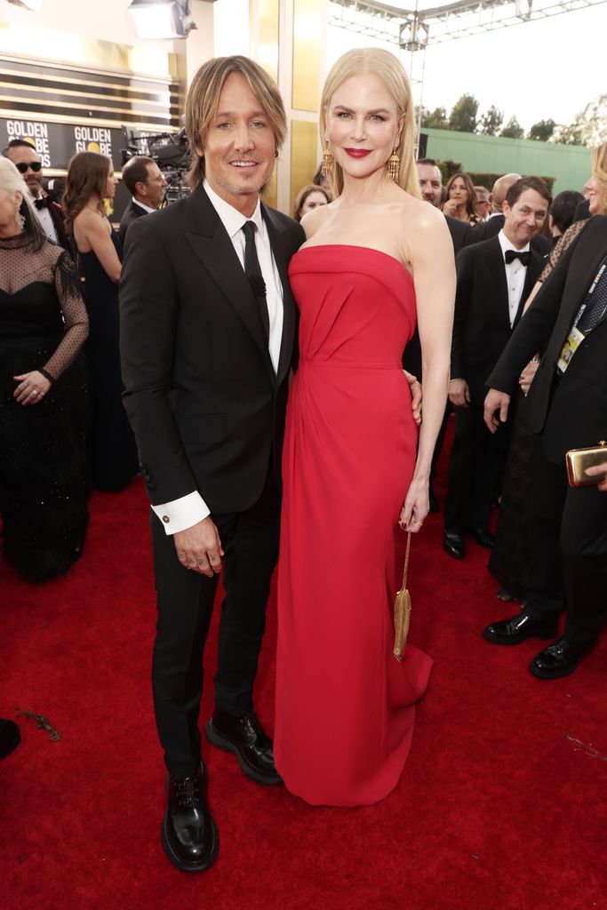 Keith Urban and Nicole Kidman during the 77th Annual Golden Globe Awards on January 5, 2020 | Source: Getty Images