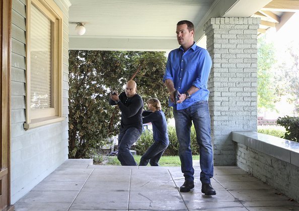 Chris O'Donnell on set of NCIS: Los Angeles | Photo: Getty Images 