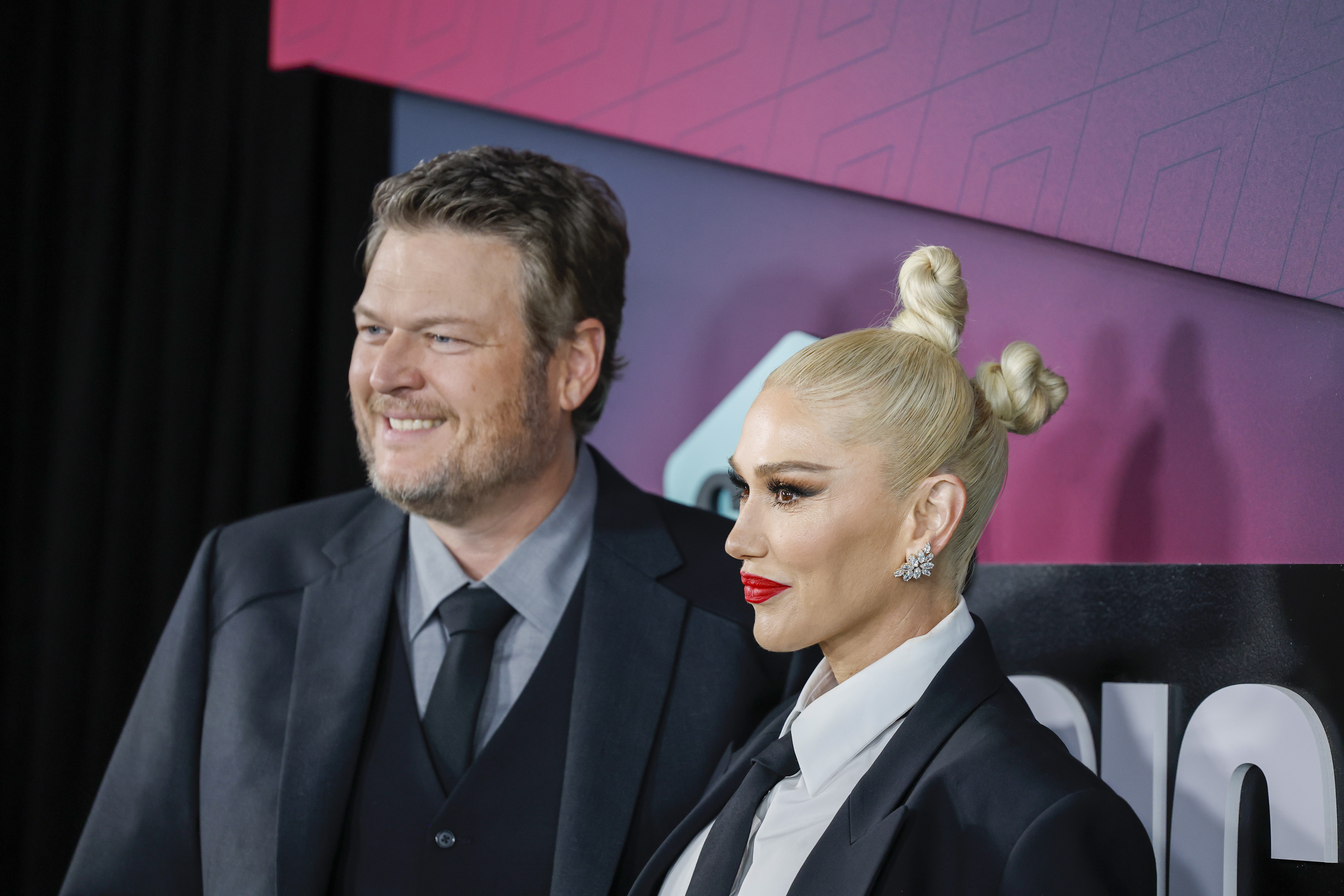 Blake Shelton and Gwen Stefani attend the 2023 CMT Music Awards in Austin, Texas on April 2, 2023. | Source: Getty Images
