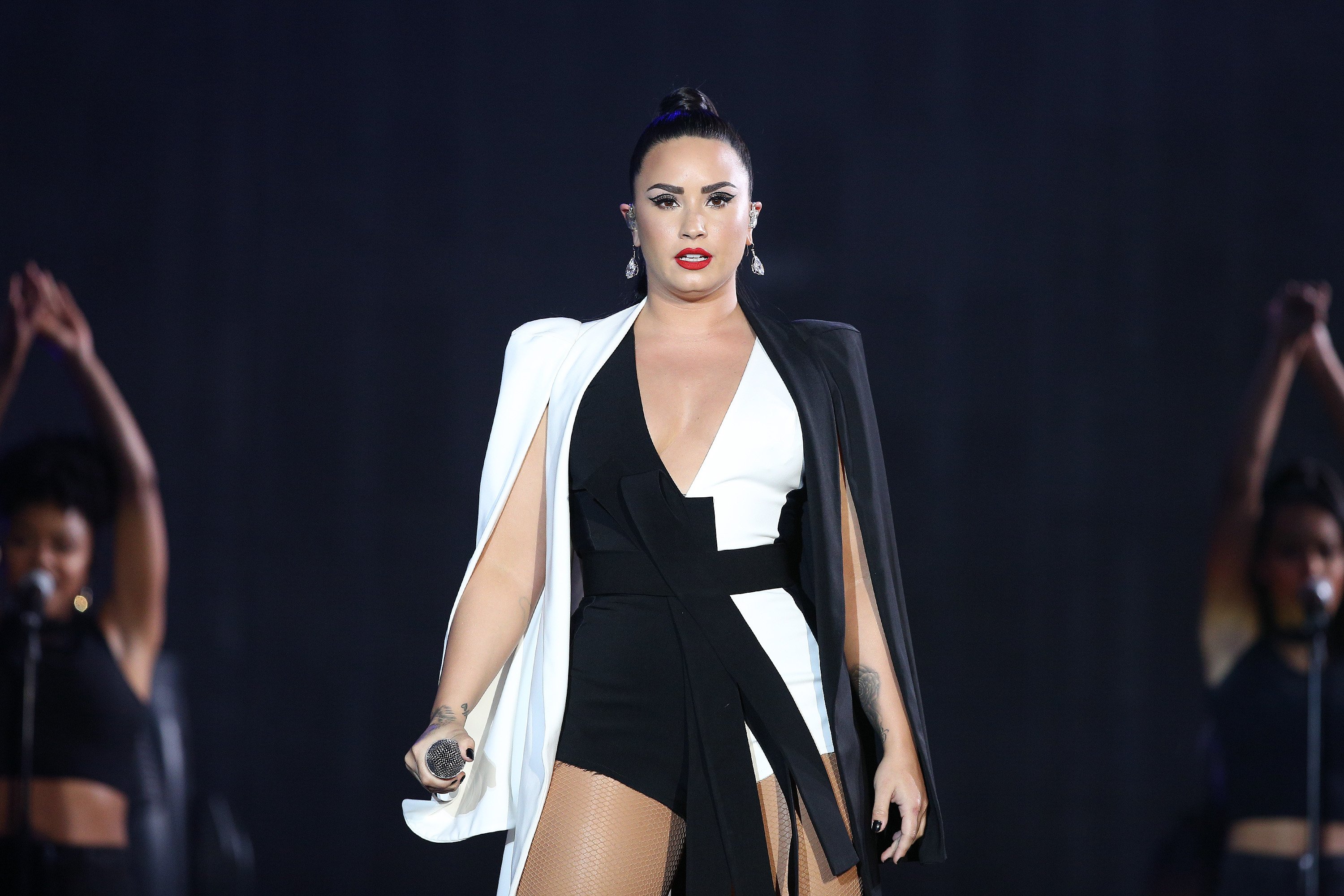 Demi Lovato performs at the Rock in Rio Lisboa 2018 music festival in Lisbon, Portugal, on June 24, 2018 | Photo: Getty Images