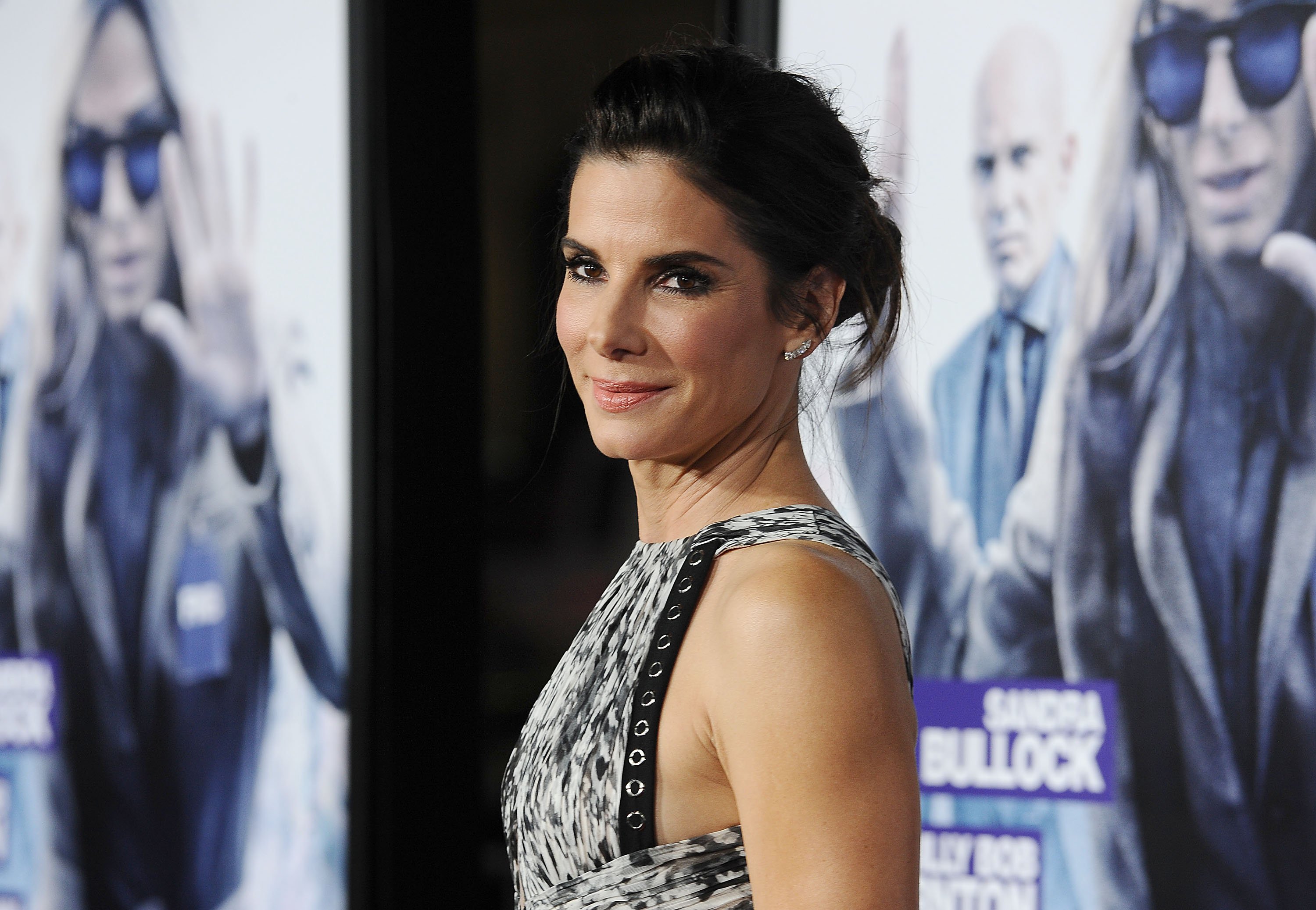 Sandra Bullock at the premiere of "Our Brand Is Crisis" on October 26, 2015 | Source: Getty Images