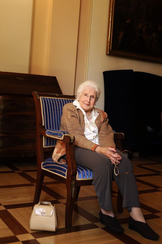 Gros plan de l'actrice française Tsilla Chelton. | Photo : Getty Images Gros plan de l'actrice française Tsilla Chelton. | Photo : Getty Images