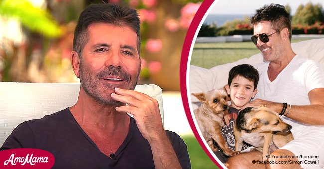 Simon Cowell from 'American IDOL' Collaborates with Six-Year-Old Son ...