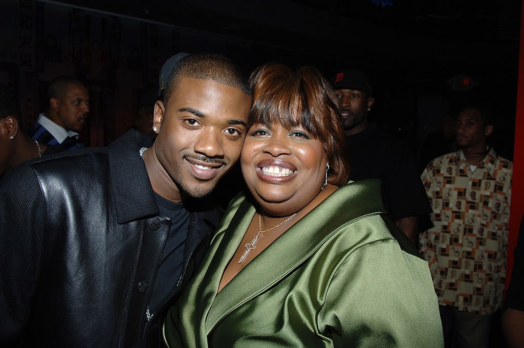 Ray J and Eunetta Boone during UPN's "One on One" 100th Episode Party in Los Angeles | Source: Getty Images