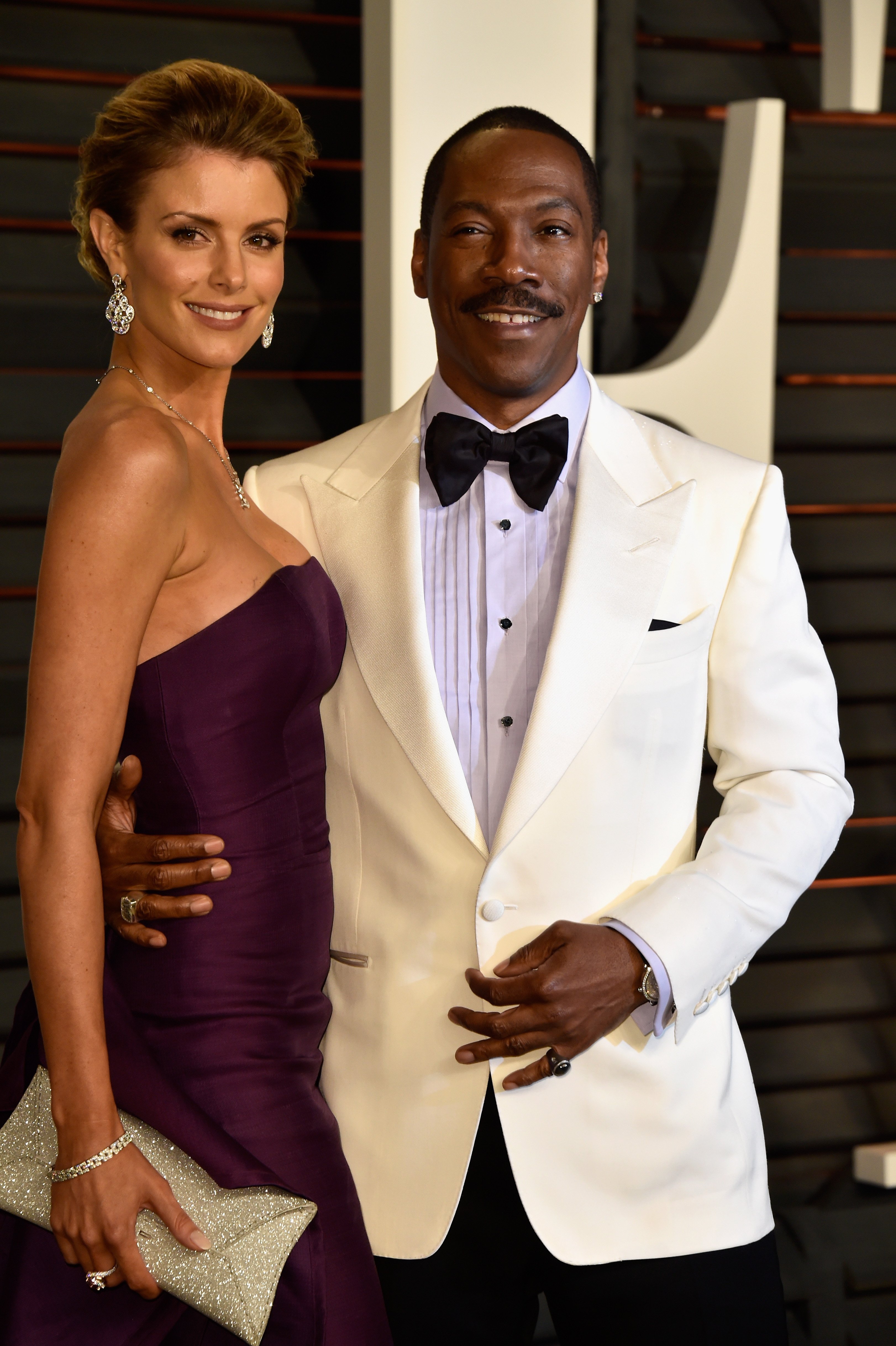 Paige Butcher and actor Eddie Murphy attend the 2015 Vanity Fair Oscar Party hosted by Graydon Carter | Photo: Getty Images