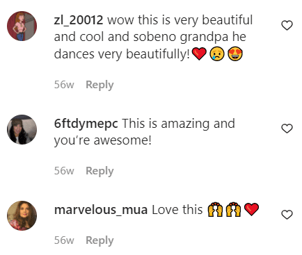 Individuals’ comments on a post by Liya Kazbekova. | Source: Instagram.com/liya.kazbekova