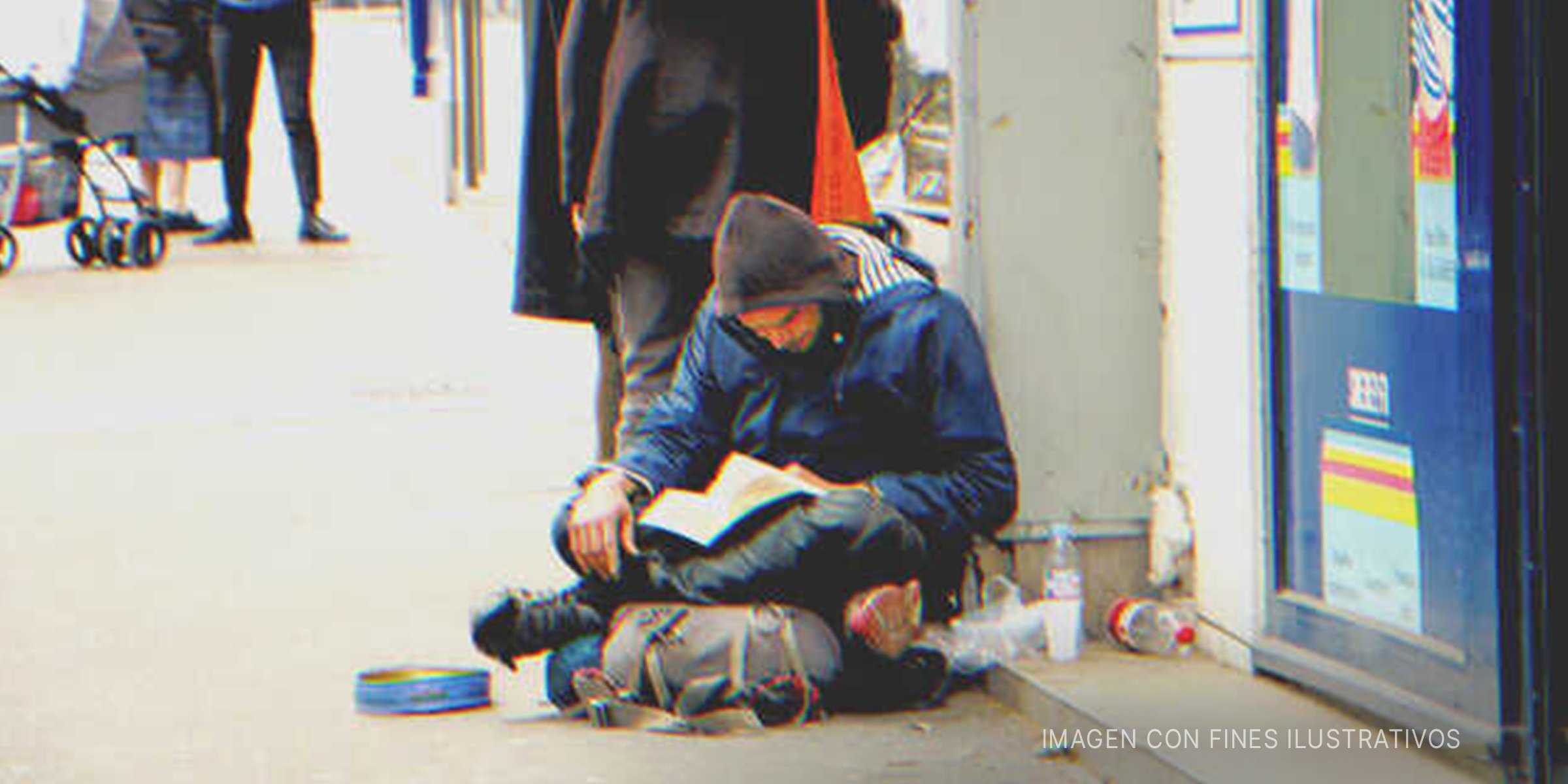 Mendigo en la calle | Foto: Shutterstock 