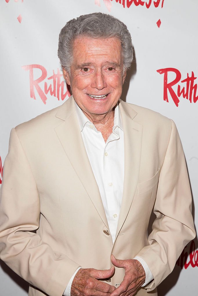 Regis Philbin at the "Ruthless! The Musical" opening night at St. Luke's Theater on July 13, 2015, in New York | Photo: Getty Images