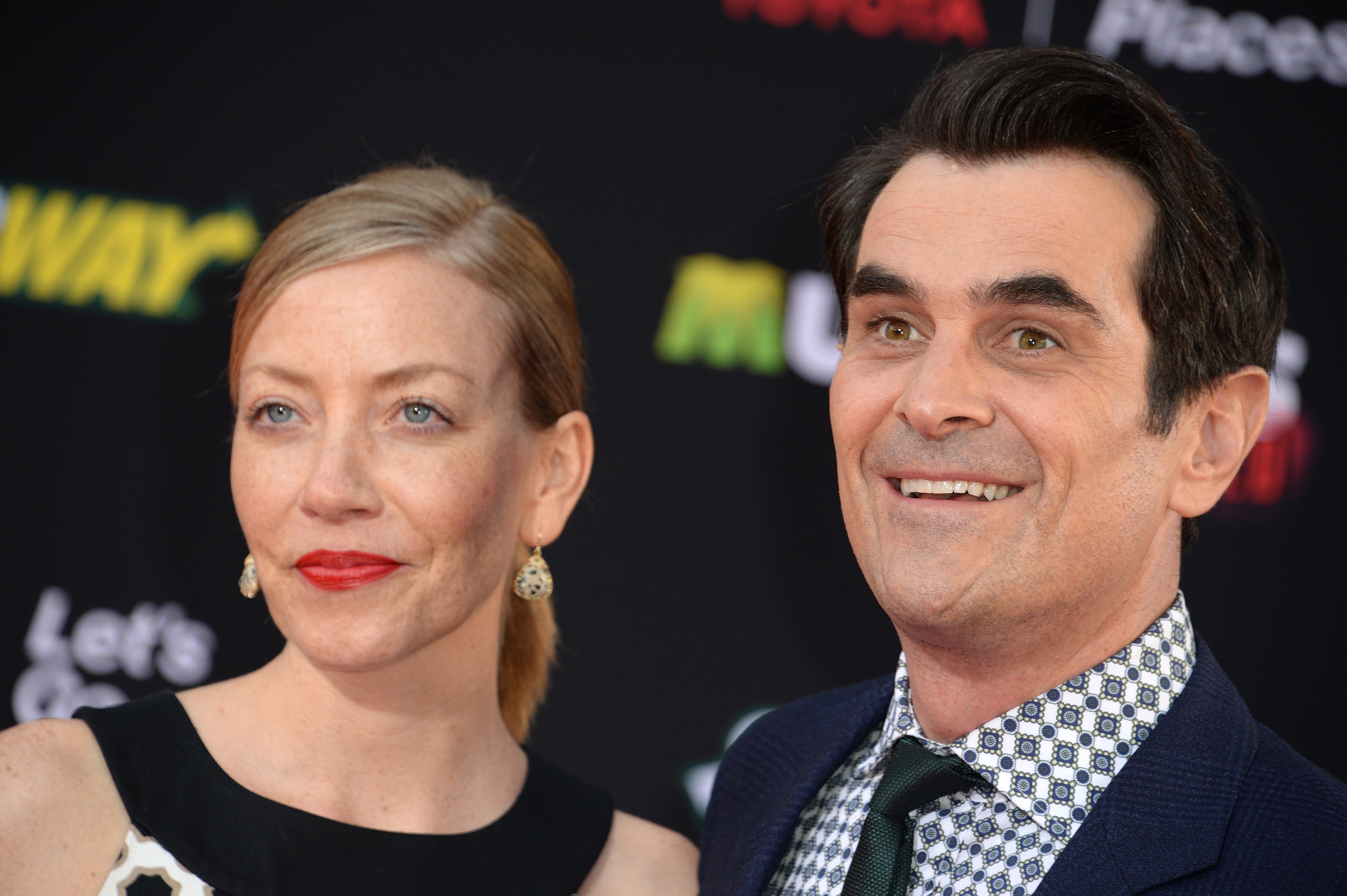 Ty Burrell and Holly Burrell at El Capitan Theatre in Hollywood, California on March 11, 2014 | Source: Getty Images