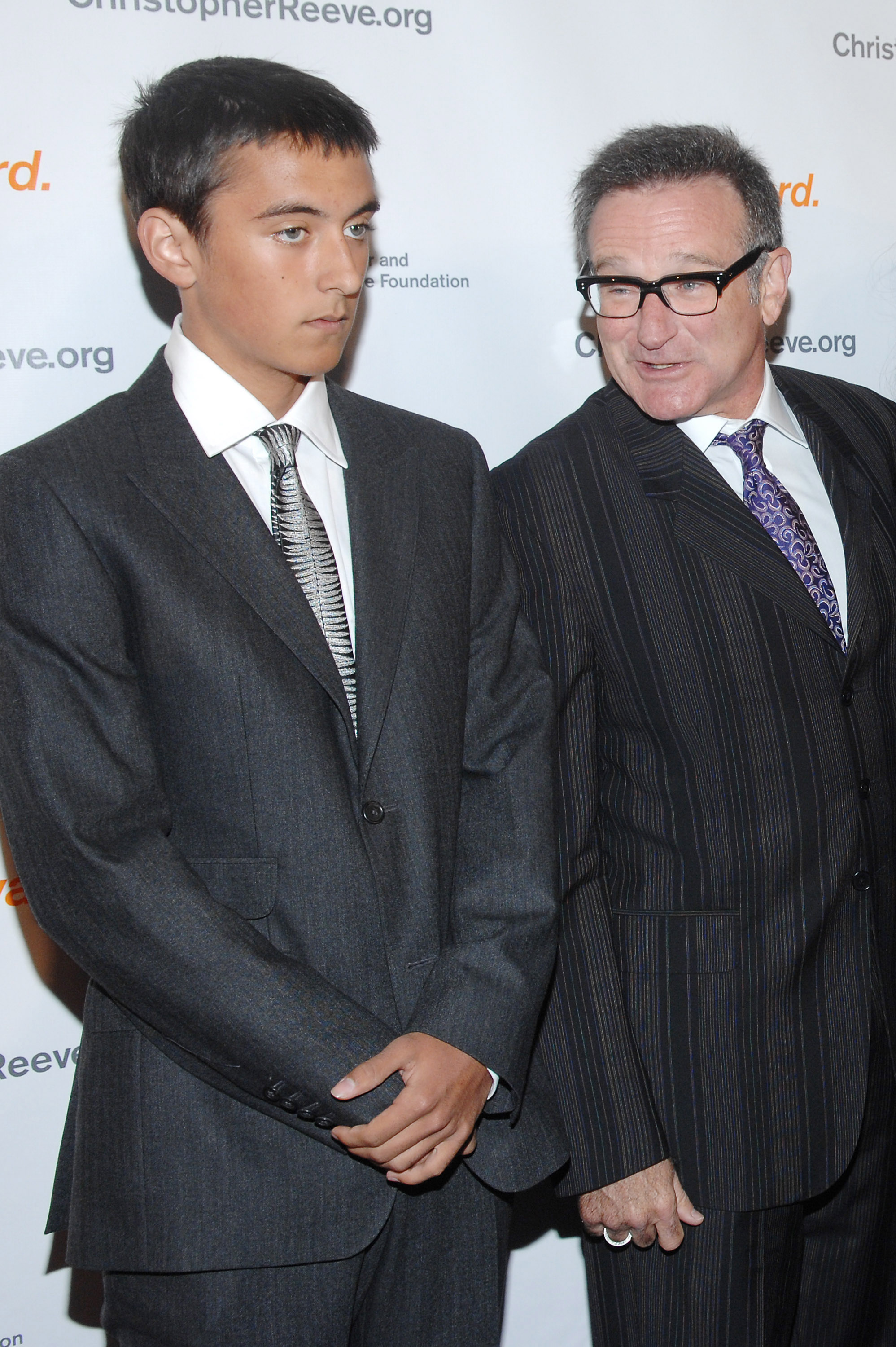 Cody and Robin Williams attend "A Magical Evening" on November 12, 2007, in New York City. | Source: Getty Images