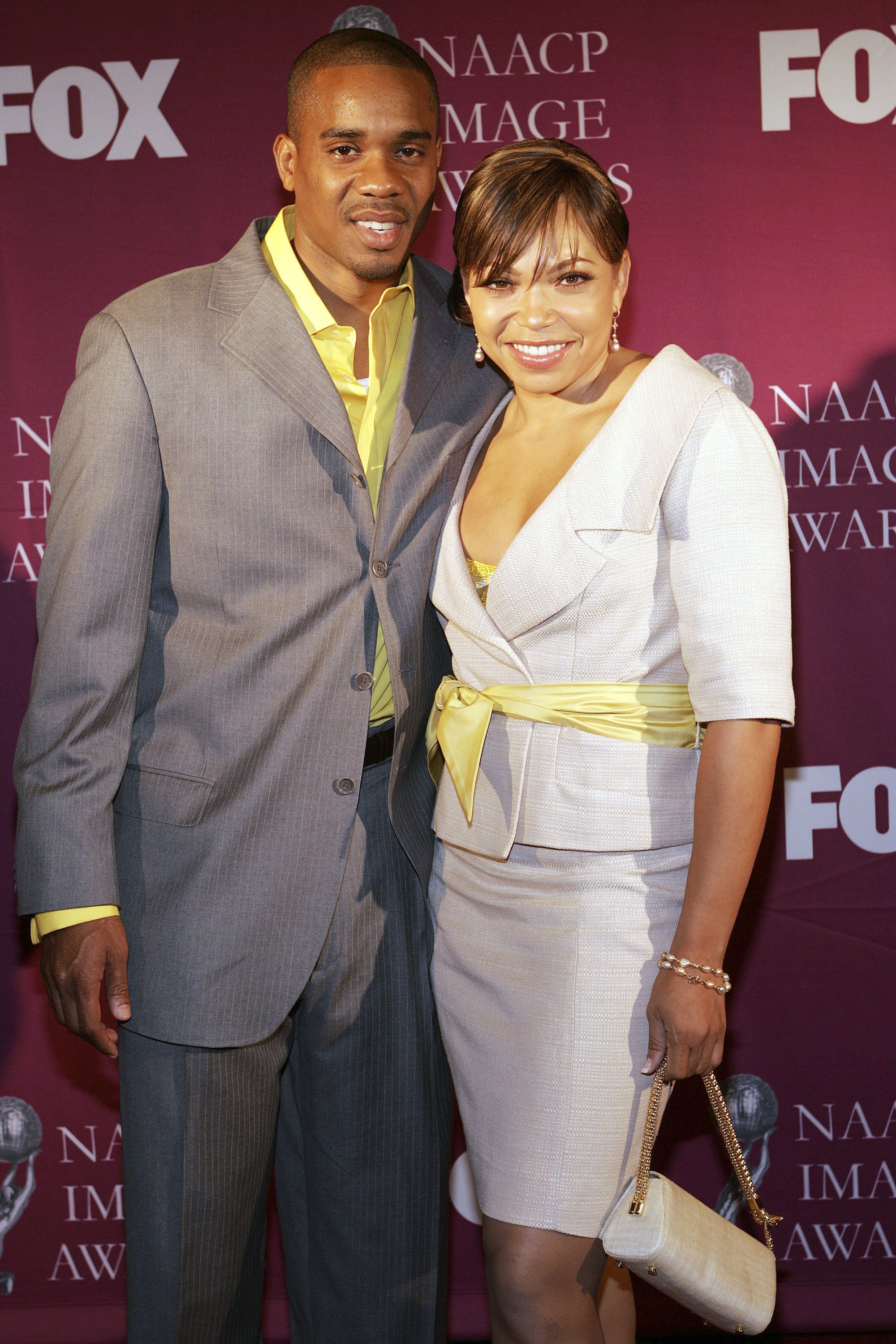 Duane Martin and Tisha Campbell Martin attend the 36th Annual NAACP Image Awards Luncheon at the Beverly Hilton Hotel on March 5, 2005. | Photo: Getty Images