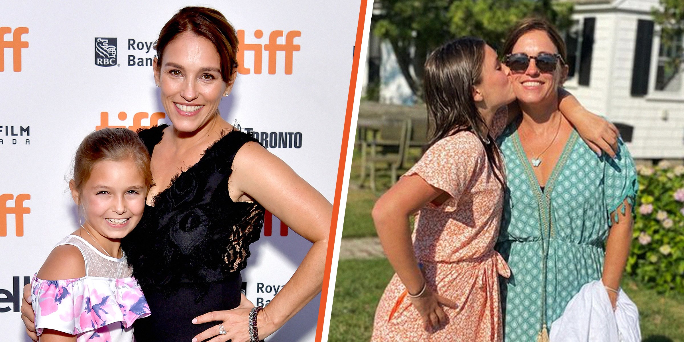 Francesca Christine Giner and Amy Jo Johnson | Source: Getty Images | instagram.com/atothedoublej 