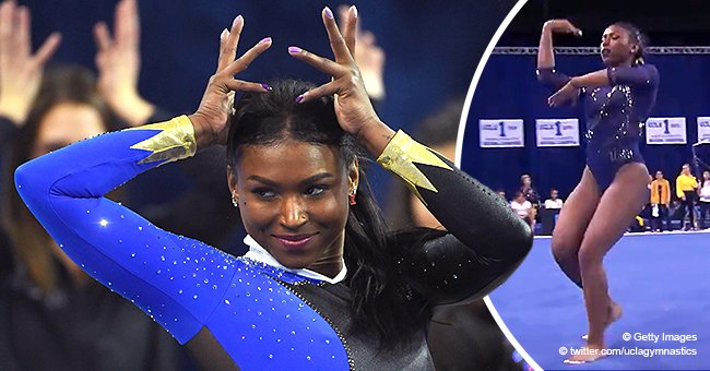 Ucla Gymnast Nia Dennis Stuns Internet With Nearly Perfect Beyoncé Themed Routine In Viral Video 