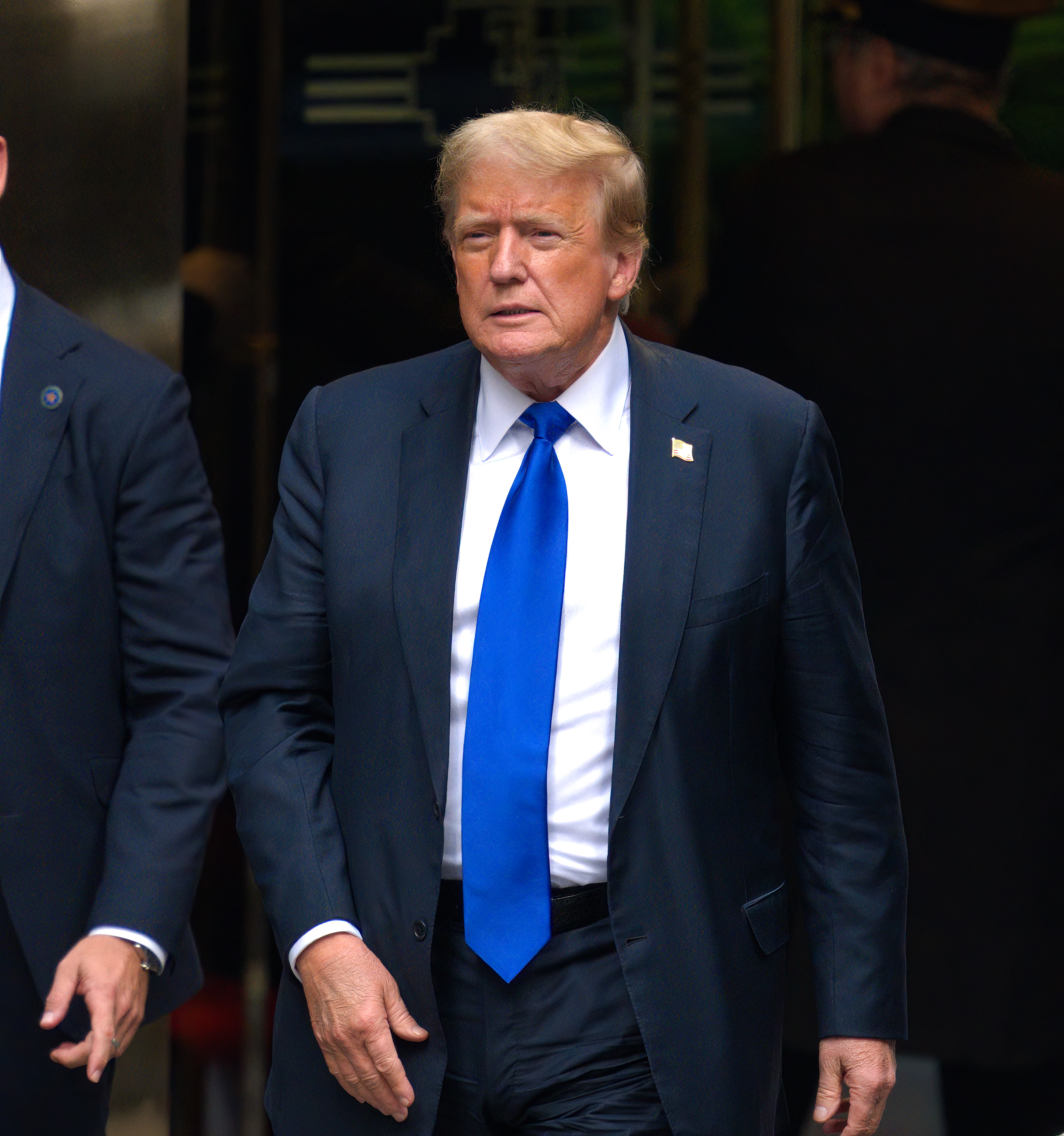 President Donald Trump in New York City  on May 31, 2024 | Source: Getty Images