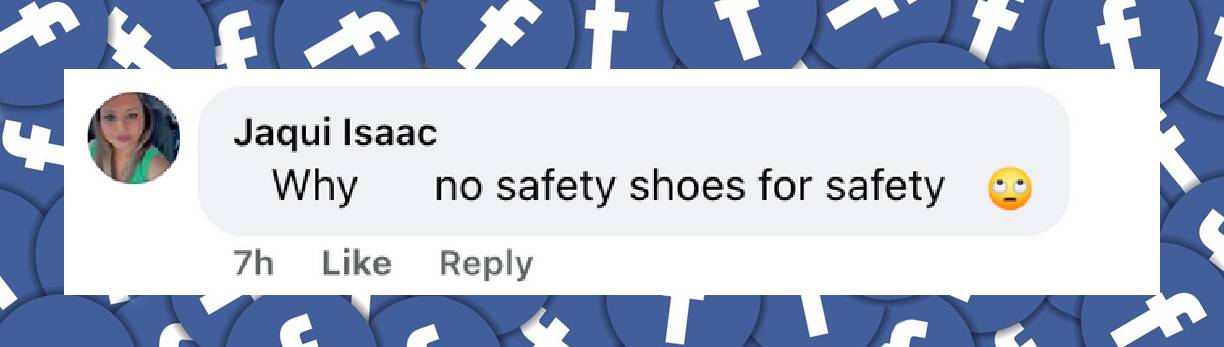 A netizen reacts to a video of Princess Catherine Middleton stepping off a plane, from a post dated October 2, 2025 | Source: Facebook/hello