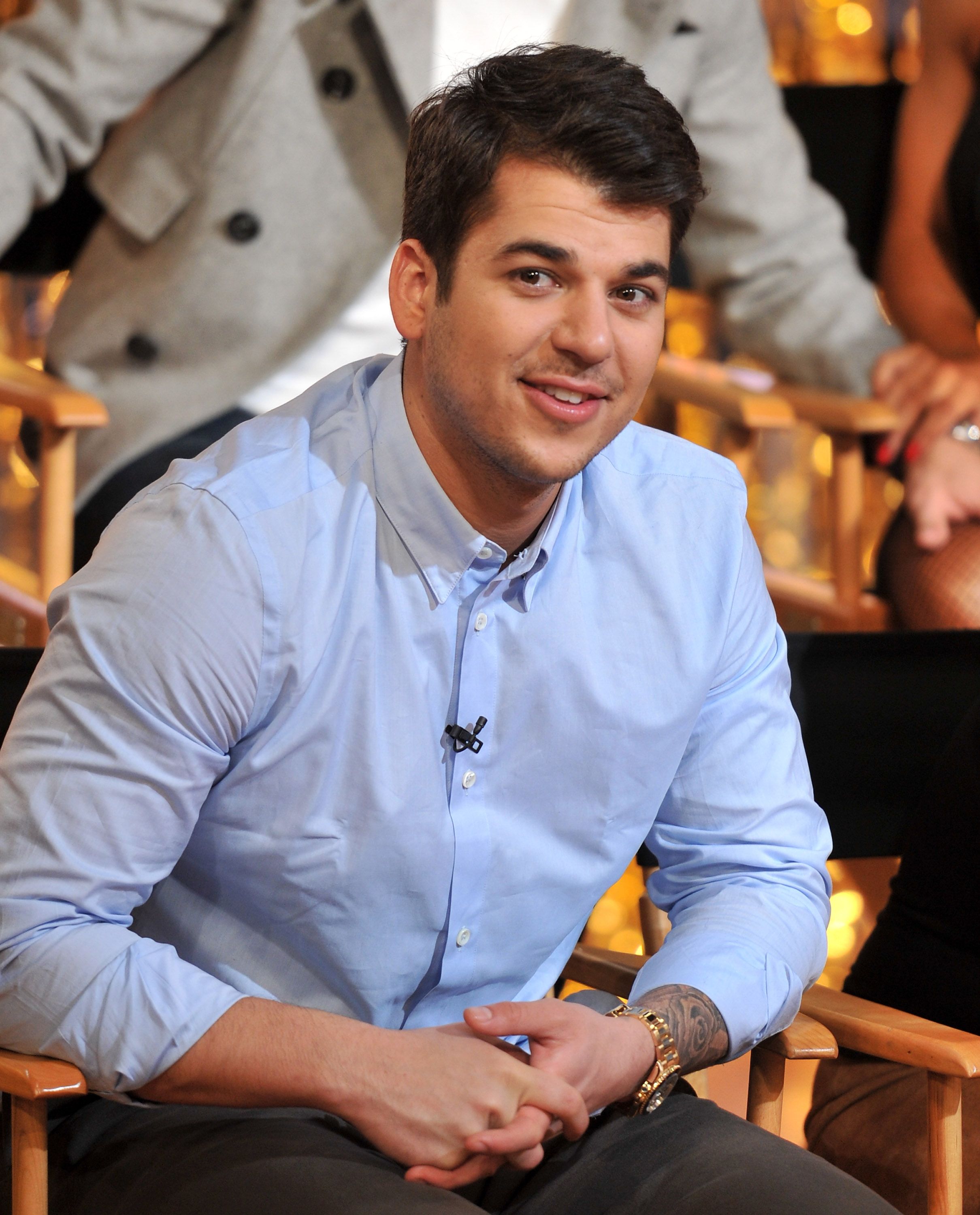 KUWTK star Rob Kardashian during his 2011 visit to "Good Morning America" at ABC Studios in New York City. | Source: Getty Images