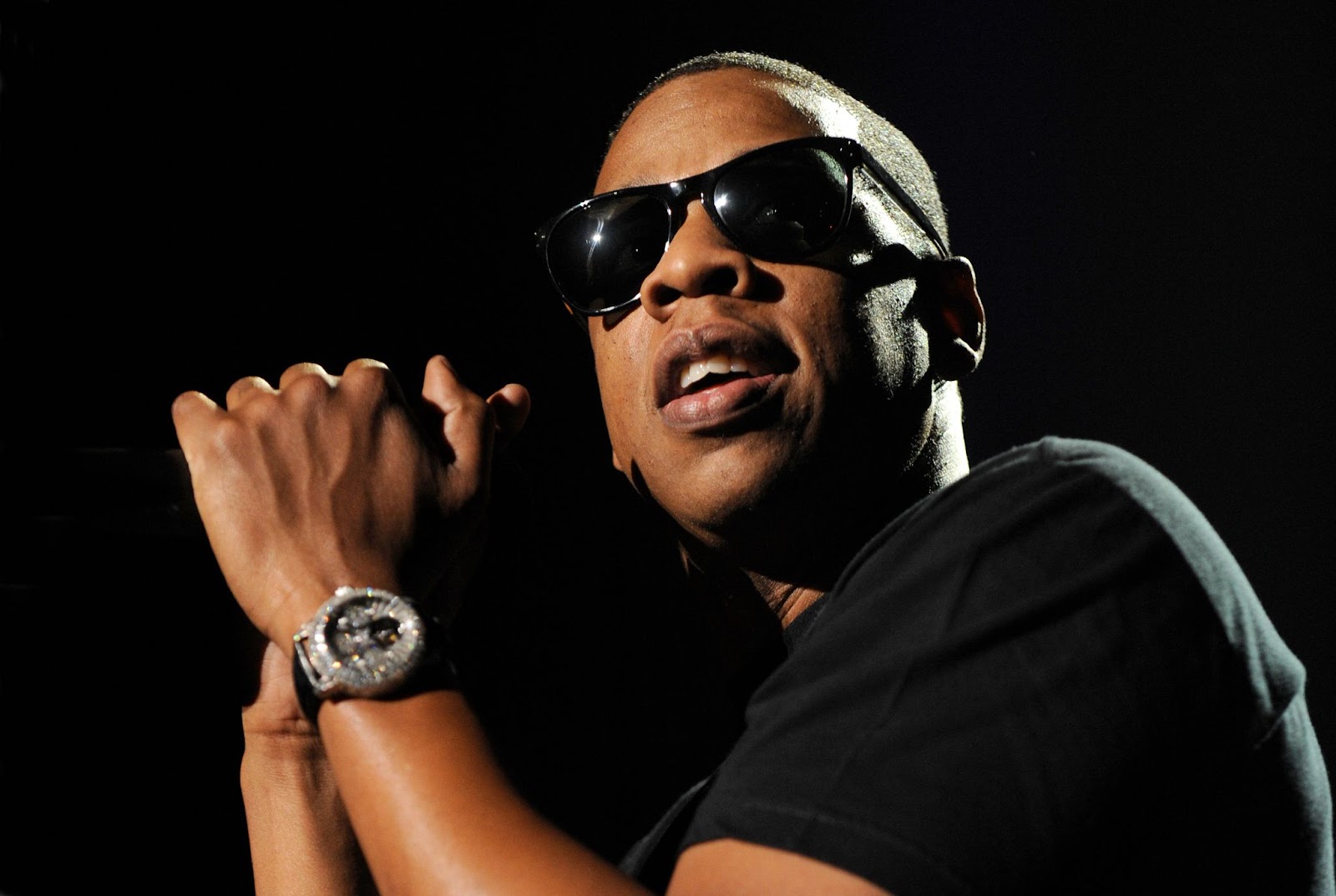 Jay-Z performing at the Save Mart Center on November 7, 2009, in Fresno, California. | Source: Getty Images