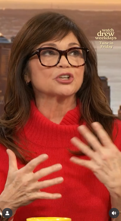 Valerie Bertinelli speaks candidly about body acceptance during an appearance on "The Drew Barrymore Show," as posted on December 11, 2024 | Source: Instagram/thedrewbarrymoreshow